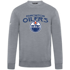 NHL Edmonton Oilers Levelwear Zane Mission Sweatshirt - Gray