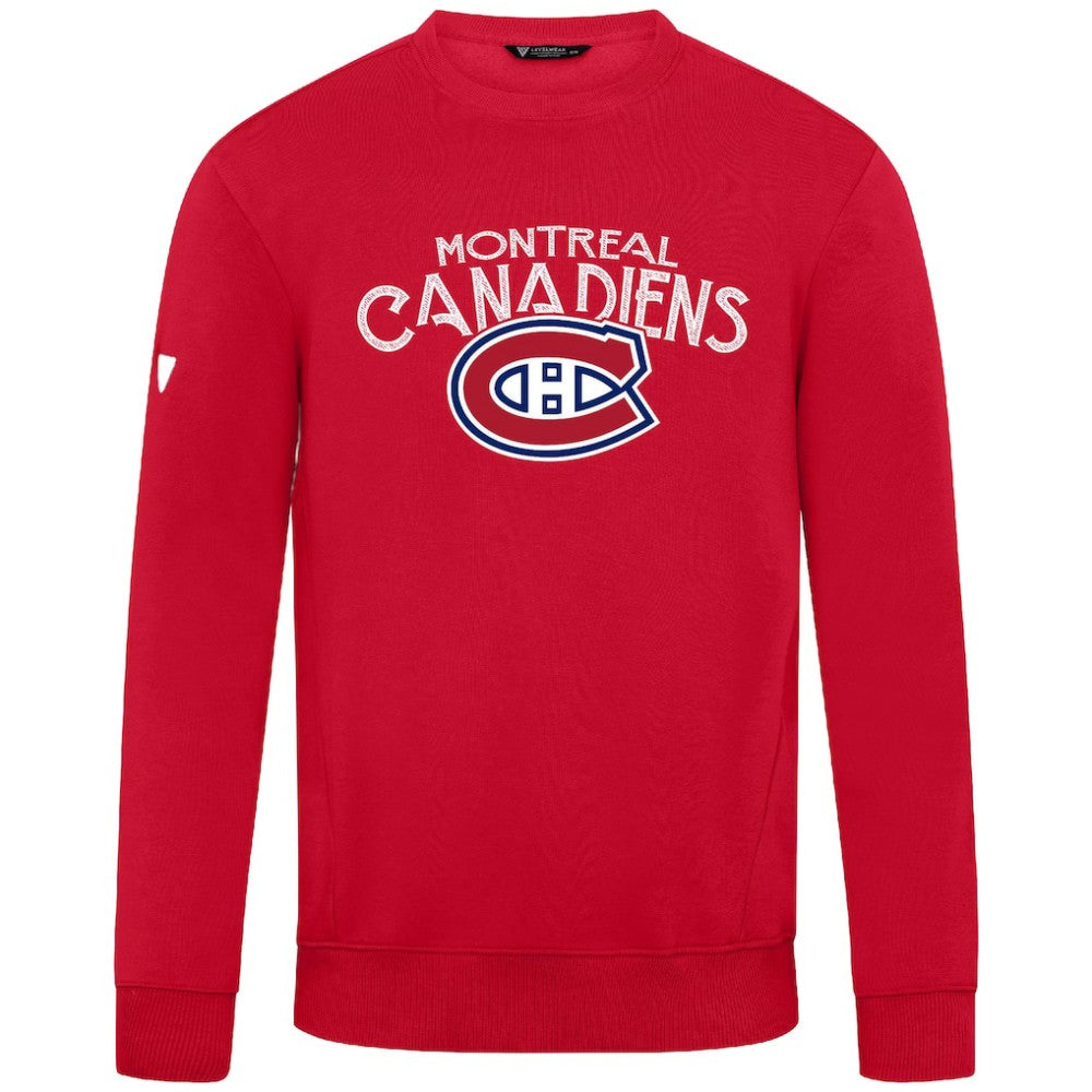 NHL Montreal Canadiens Levelwear Zane Mission Sweatshirt - Red