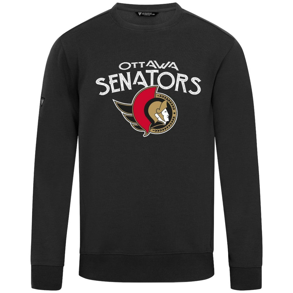 NHL Ottawa Senators Levelwear Zane Mission Sweatshirt - Black
