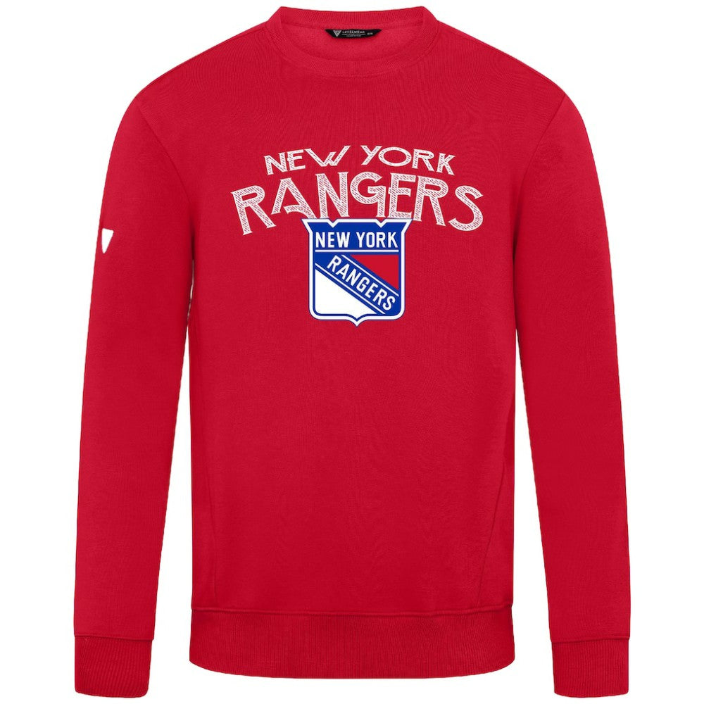 NHL New York Rangers Levelwear Zane Mission Sweatshirt - Red