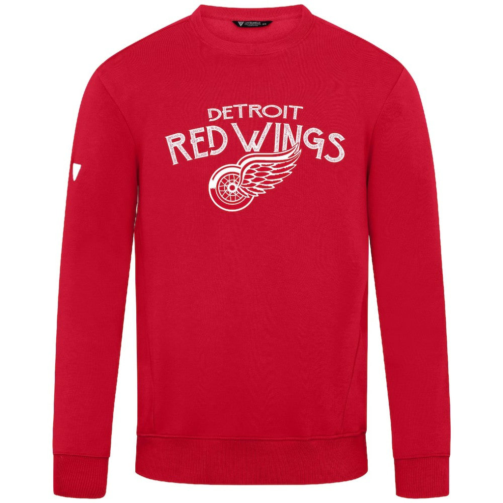 NHL Detroit Red Wings Levelwear Zane Mission Sweatshirt - Red