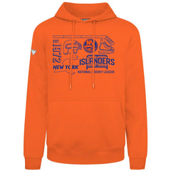 NHL New York Islanders Levelwear Podium Campaign Pullover Hoodie - Orange