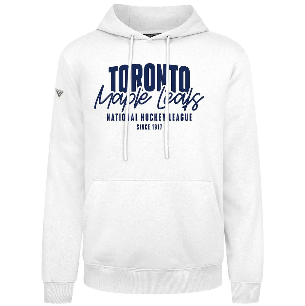 NHL Toronto Maple Leafs Levelwear Podium Response Pullover Hoodie - White
