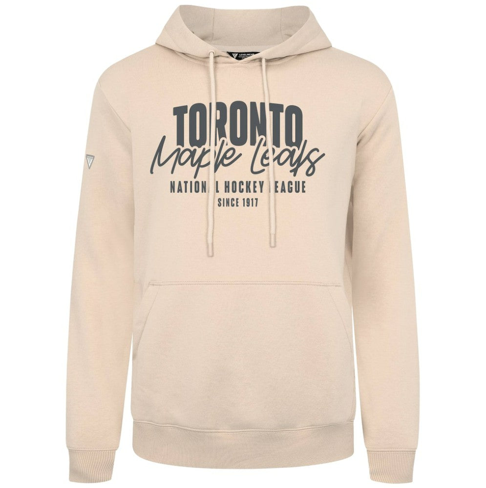 NHL Toronto Maple Leafs Levelwear Podium Response Pullover Hoodie - Khaki