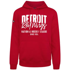 NHL Detroit Red Wings Levelwear Podium Response Pullover Hoodie - Red