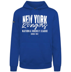 NHL New York Rangers Levelwear Podium Response Pullover Hoodie - Royal