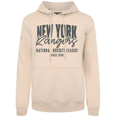 NHL New York Rangers Levelwear Podium Response Pullover Hoodie - Khaki