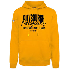 NHL Pittsburgh Penguins Levelwear Podium Response Pullover Hoodie - Gold