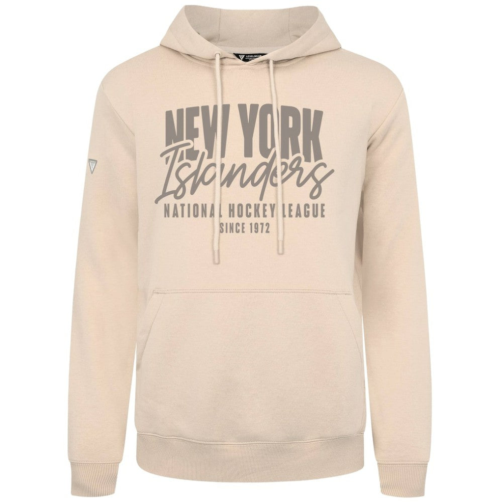 NHL New York Islanders Levelwear Podium Response Pullover Hoodie - Khaki