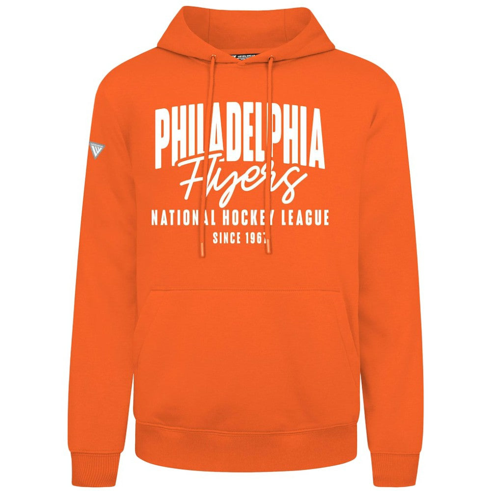 NHL Philadelphia Flyers Levelwear Podium Response Pullover Hoodie - Orange