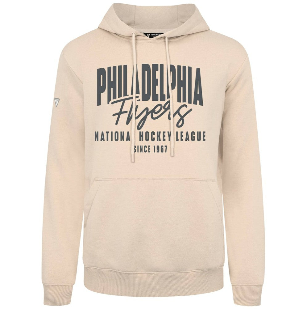 NHL Philadelphia Flyers Levelwear Podium Response Pullover Hoodie - Khaki
