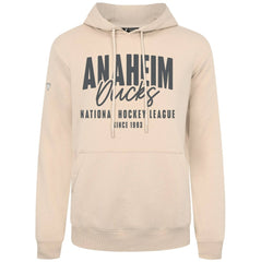NHL Anaheim Ducks Levelwear Podium Response Pullover Hoodie - Khaki