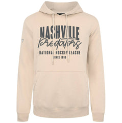 NHL Nashville Predators Levelwear Podium Response Pullover Hoodie - Khaki