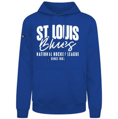 NHL St. Louis Blues Levelwear Podium Response Pullover Hoodie - Royal