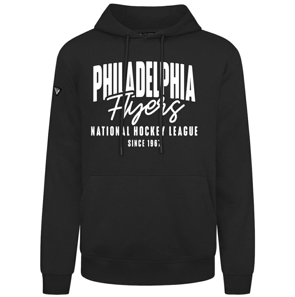 NHL Philadelphia Flyers Levelwear Podium Response Pullover Hoodie - Black