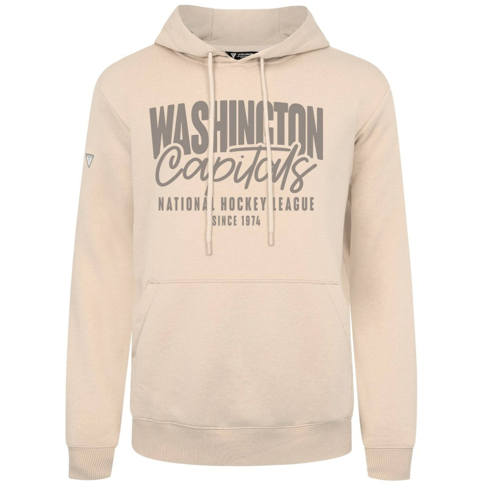 NHL Washington Capitals Levelwear Podium Response Pullover Hoodie - Khaki