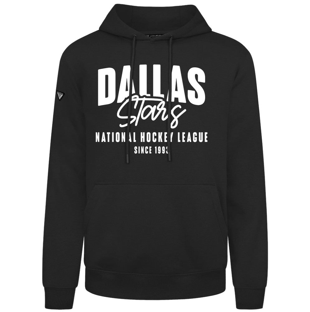 NHL Dallas Stars Levelwear Podium Response Pullover Hoodie - Black