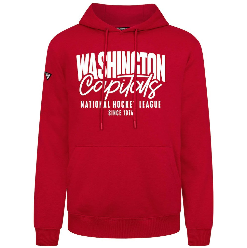 NHL Washington Capitals Levelwear Podium Response Pullover Hoodie - Red