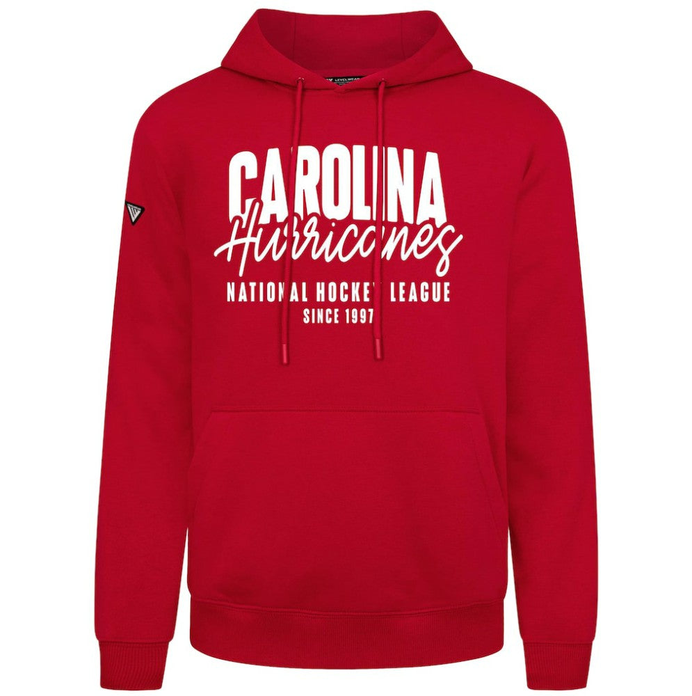 NHL Carolina Hurricanes Levelwear Podium Response Pullover Hoodie - Red