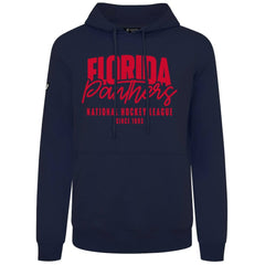 NHL Florida Panthers Levelwear Podium Response Pullover Hoodie - Navy