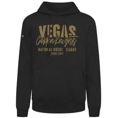 NHL Vegas Golden Knights Levelwear Podium Response Pullover Hoodie - Black