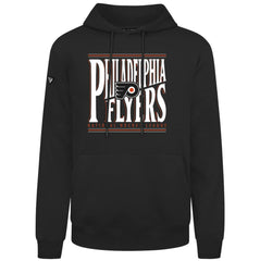 NHL Philadelphia Flyers Levelwear Podium Powerhouse Pullover Hoodie - Black