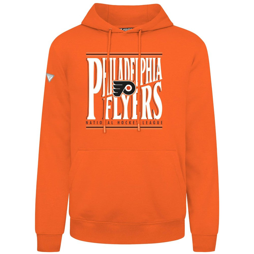 NHL Philadelphia Flyers Levelwear Podium Powerhouse Pullover Hoodie - Orange