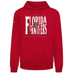 NHL Florida Panthers Levelwear Podium Powerhouse Pullover Hoodie - Red