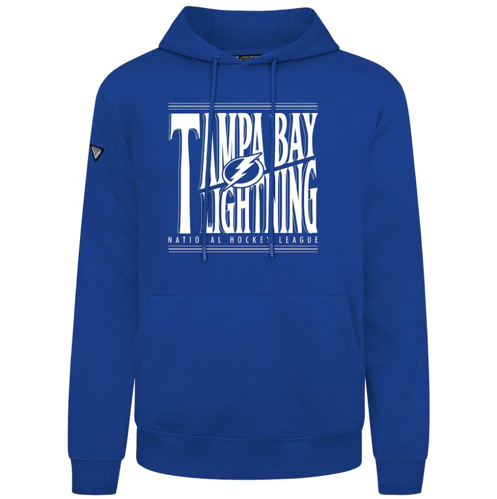 NHL Tampa Bay Lightning Levelwear Podium Powerhouse Pullover Hoodie - Royal