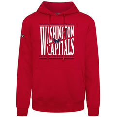 NHL Washington Capitals Levelwear Podium Powerhouse Pullover Hoodie - Red