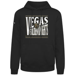 NHL Vegas Golden Knights Levelwear Podium Powerhouse Pullover Hoodie - Black