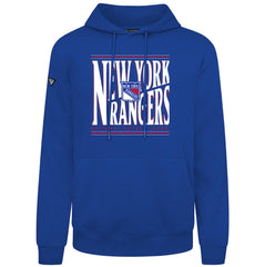 NHL New York Rangers Levelwear Podium Powerhouse Pullover Hoodie - Royal