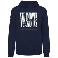NHL Vancouver Canucks Levelwear Podium Powerhouse Pullover Hoodie - Navy