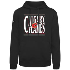 NHL Calgary Flames Levelwear Podium Powerhouse Pullover Hoodie - Black