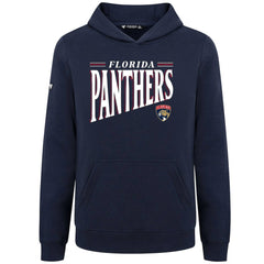 NHL Florida Panthers Levelwear Youth Jr Podium Tally Pullover Hoodie - Navy