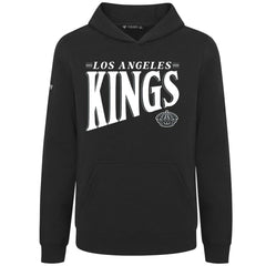 NHL Los Angeles Kings Levelwear Youth Jr Podium Tally Pullover Hoodie - Black