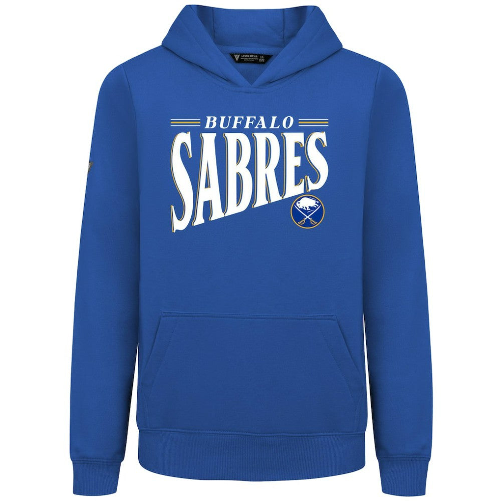 NHL Buffalo Sabres Levelwear Youth Jr Podium Tally Pullover Hoodie - Royal