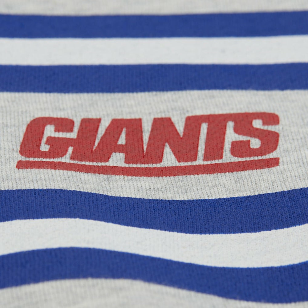 New York Giants All Over Print Vintage Fleece Crewneck Sweatshirt Heather Gray