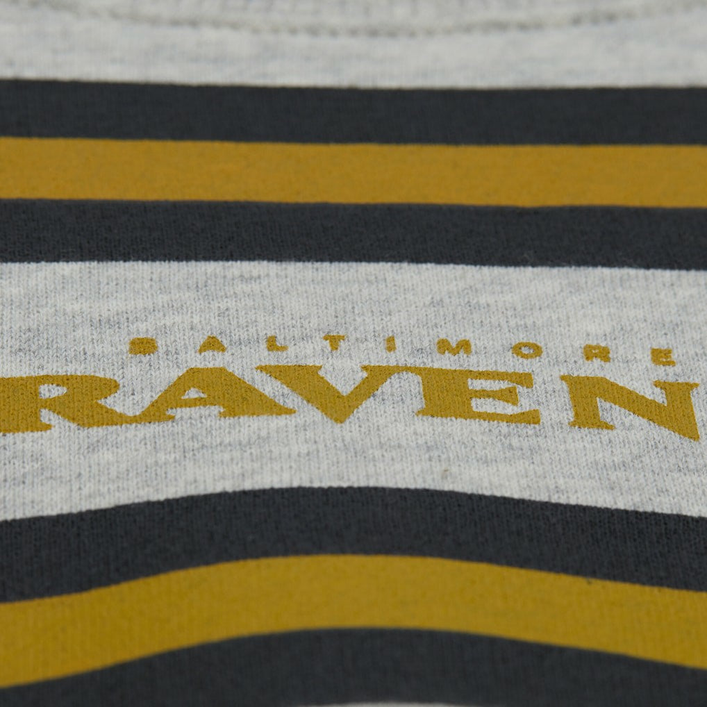 Baltimore Ravens All Over Print Vintage Fleece Crewneck Sweatshirt Heather Gray