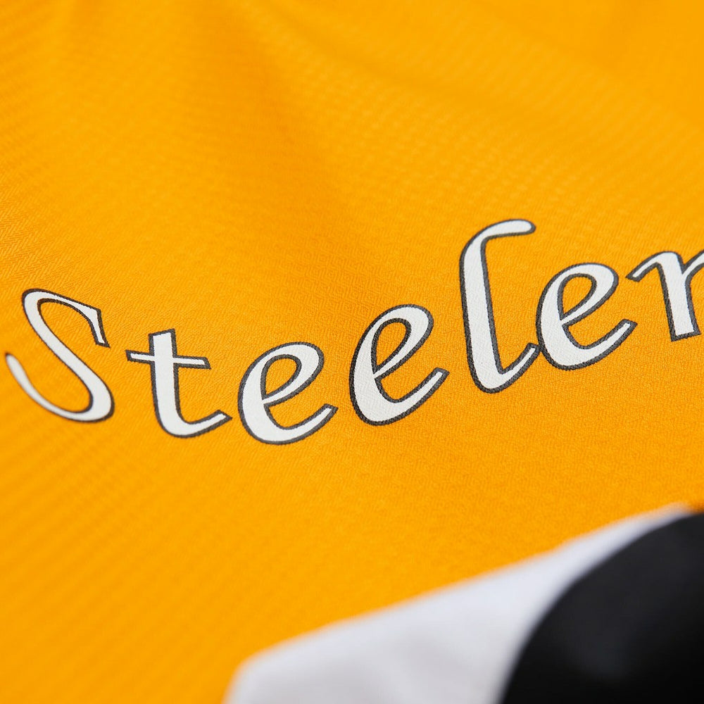 Pittsburgh Steelers Tie Breaker Vintage Logo Lightweight Anorak Half-Zip Windbreaker Gold/Black