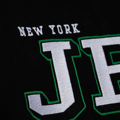 New York Jets Training Camp Vintage Logos Long Sleeve T-Shirt Black