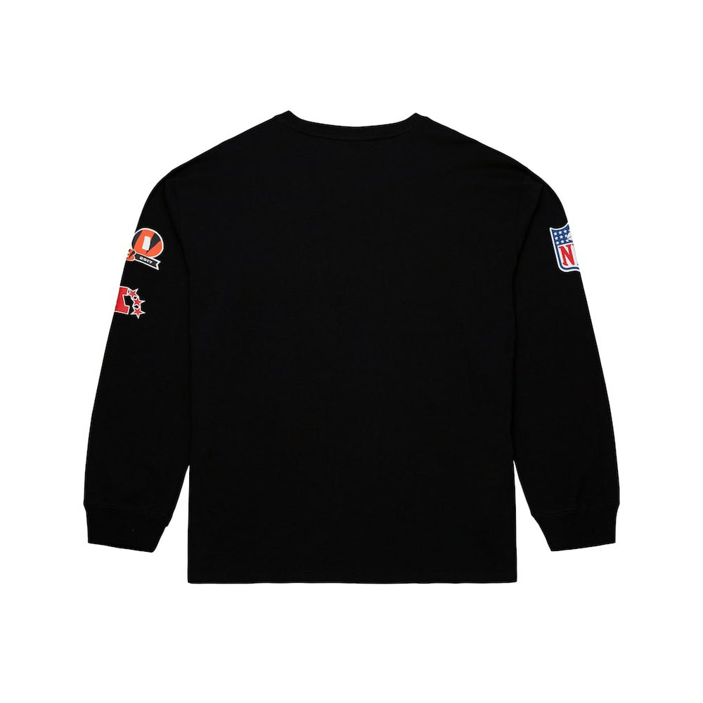 Cincinnati Bengals Training Camp Vintage Logos Long Sleeve T-Shirt Black