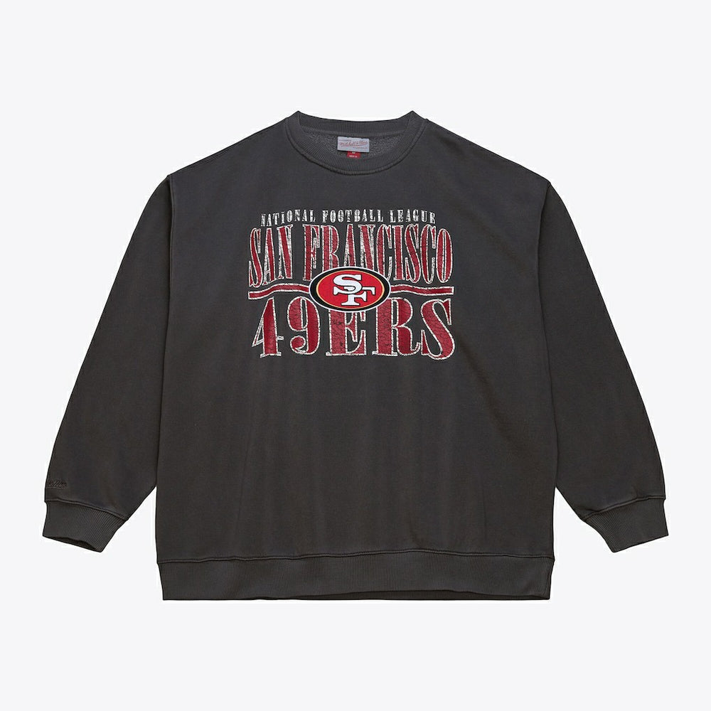 San Francisco 49ers Downtown Collection Fleece Sweatshirt Black