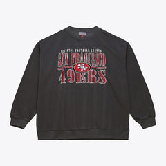 San Francisco 49ers Downtown Collection Fleece Sweatshirt Black