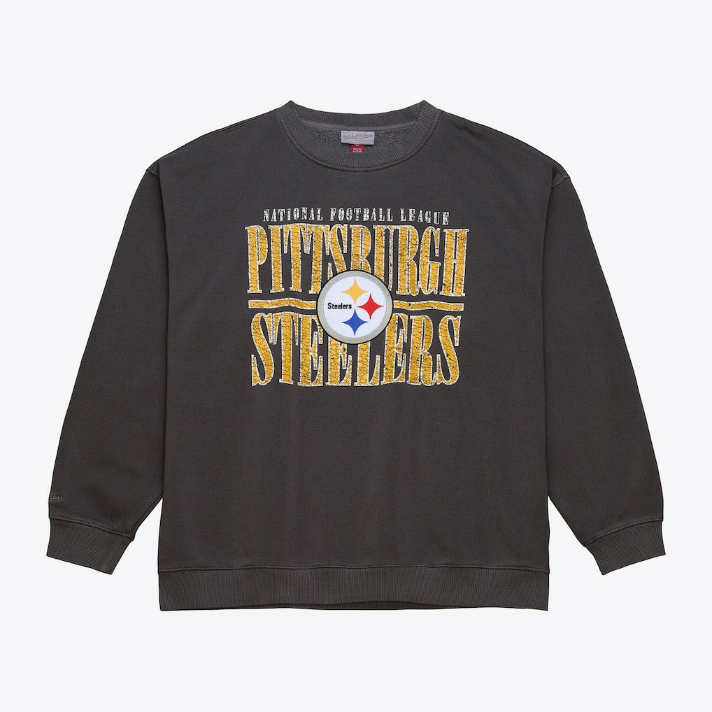 Pittsburgh Steelers Downtown Collection Fleece Sweatshirt Black