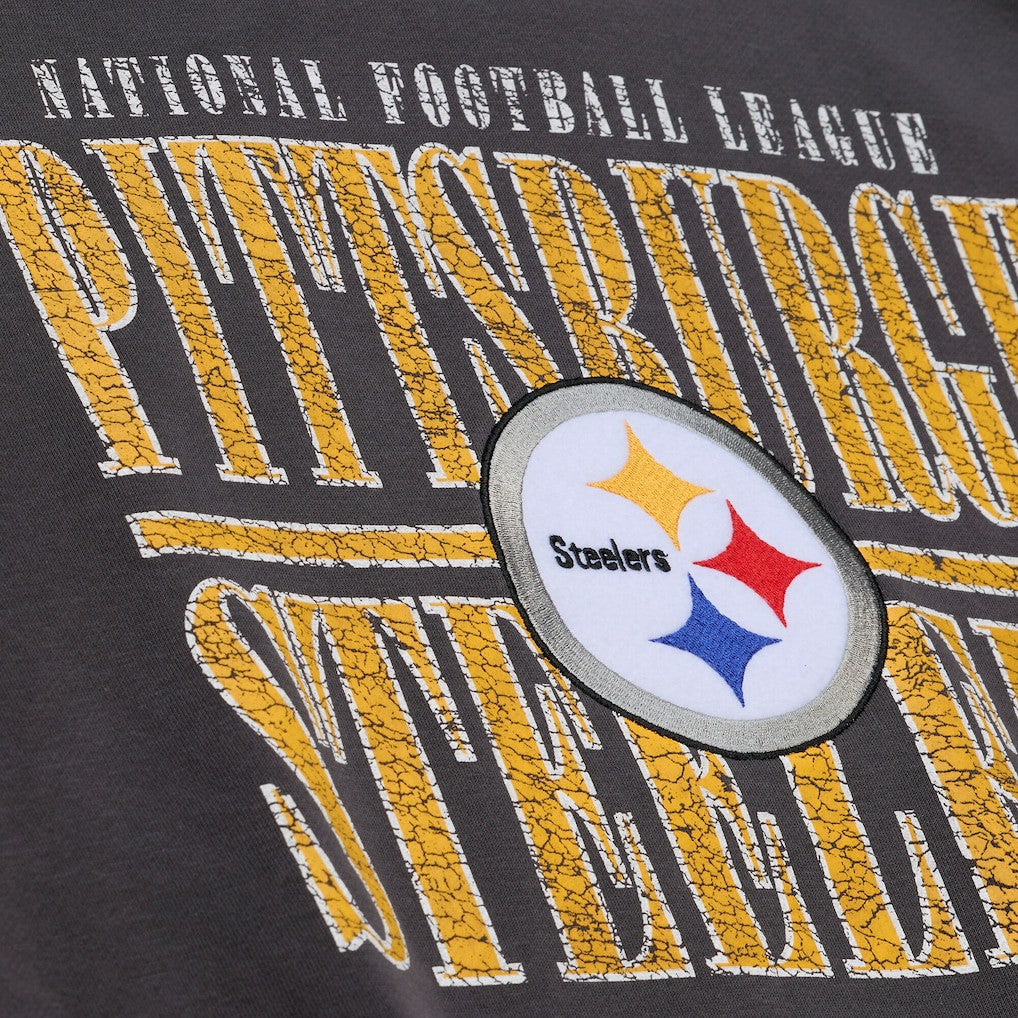 Pittsburgh Steelers Downtown Collection Fleece Sweatshirt Black