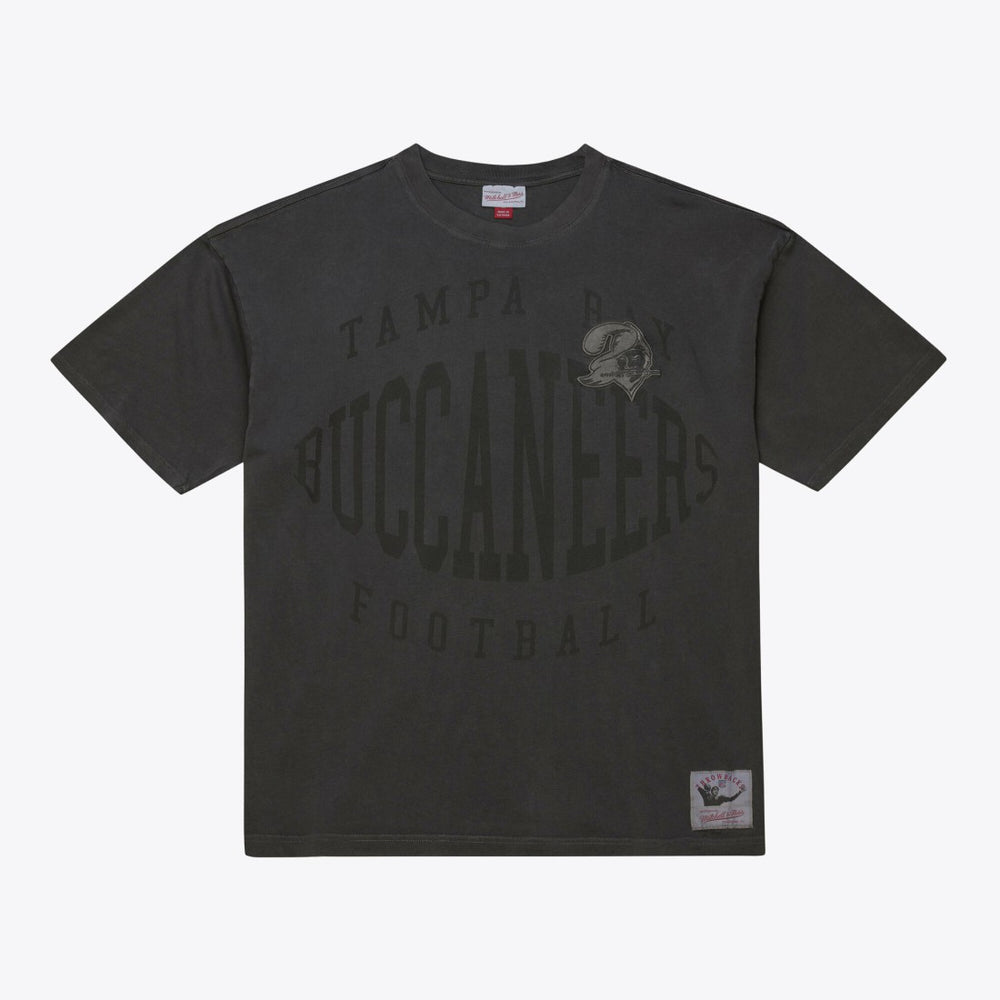 Tampa Bay Buccaneers Downtown Collection Premium Vintage Logo T-Shirt Black