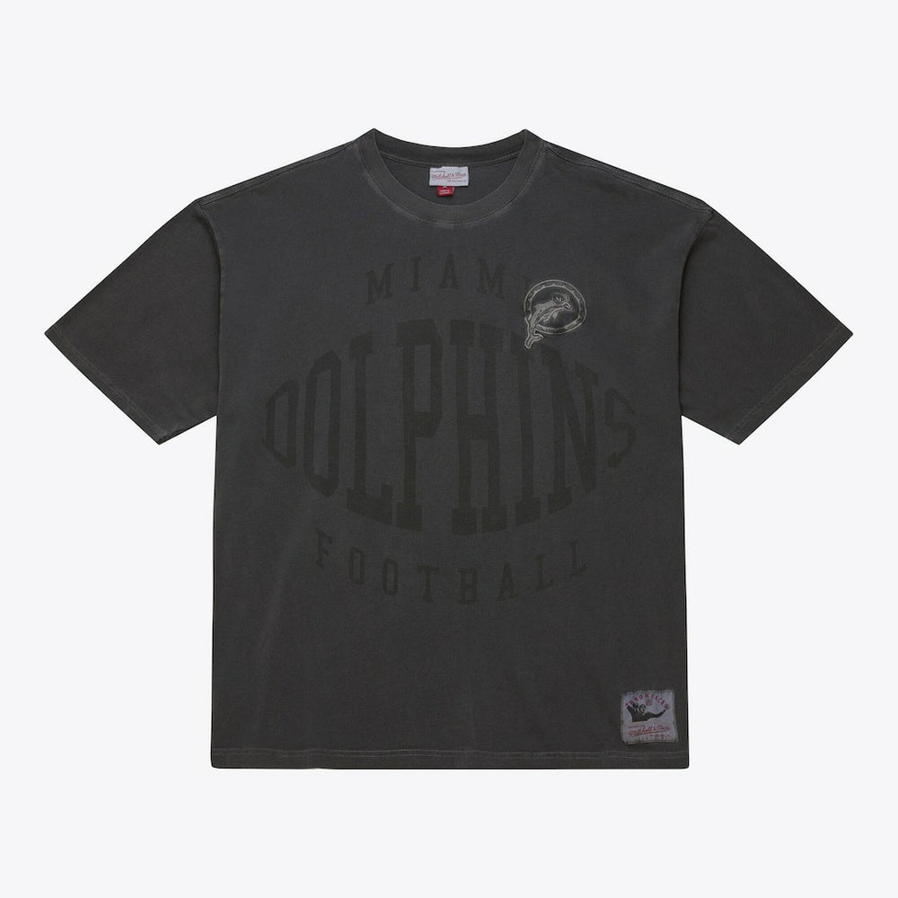 Miami Dolphins Downtown Collection Premium Vintage Logo T-Shirt Black
