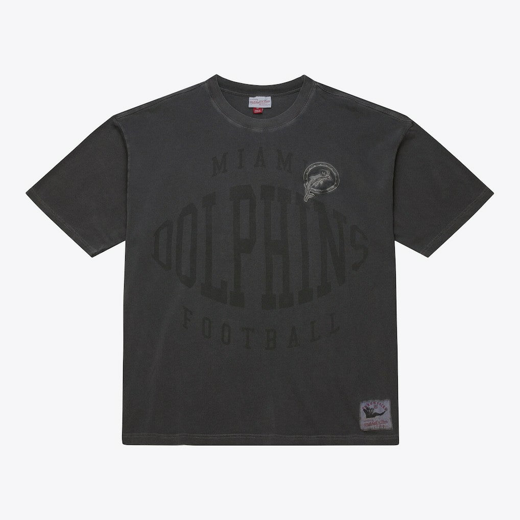 Miami Dolphins Downtown Collection Premium Vintage Logo T-Shirt Black