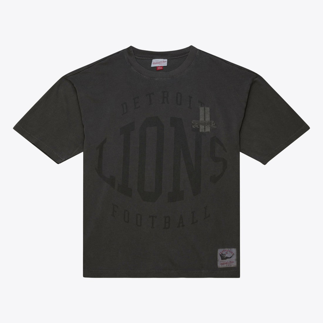 Detroit Lions Downtown Collection Premium Vintage Logo T-Shirt Black